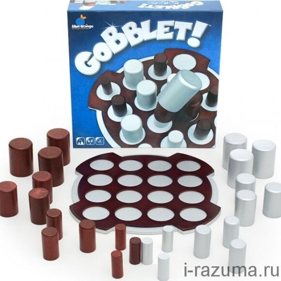 New in Box-Gobblet ! Abstract GamesWooden Pieces(Multilingual) - Picture 5 of 12